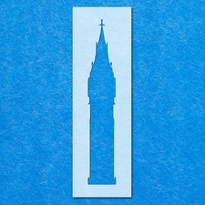 Big Ben Clock Stencil: Mylar