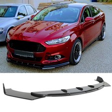 Gloss Black Front Bumper Lip Spoiler Splitter Body Kit For Ford Mondeo MK3 MK4