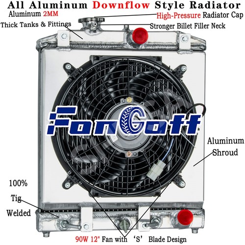 Rows radiator shroud - 3,