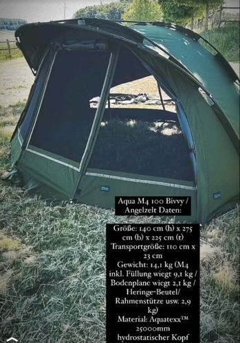 Aqua 100 bivvy bivy - aqua,
