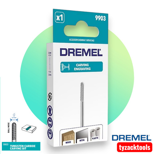Dremel 9903 2mm tungsten - dremel, 3.2mm