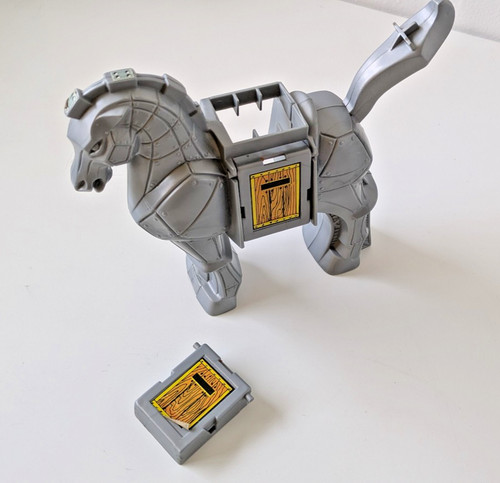 Vintage 1983 trojan - vintage, horse