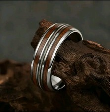 Guitar String Ring Wood Inlay