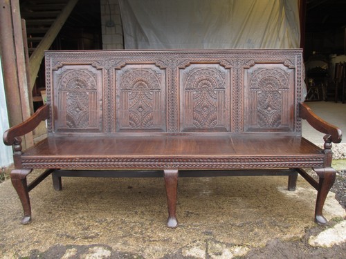 18th century carved - , hall