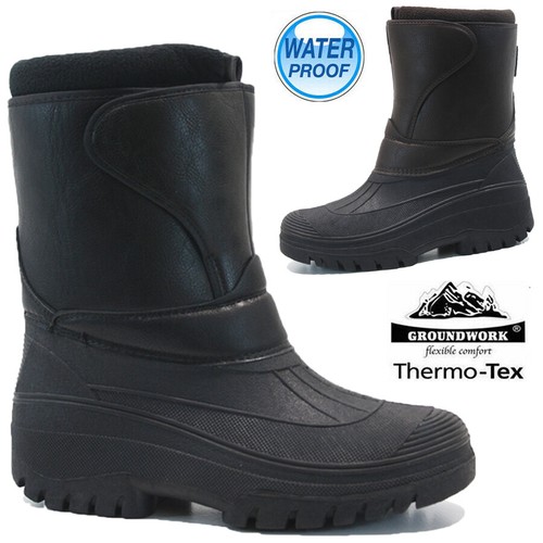 Mens snow boots winter - snow,