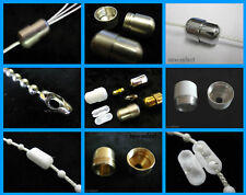 Blind & light pull cord connectors & beaded roller metal plastic chain joiners