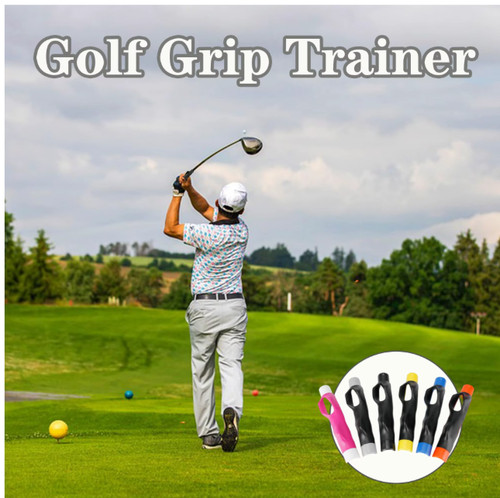 Golf grip trainer aid - grip,