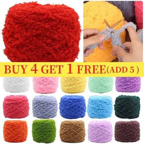 100g skeins yarn fluffy chunky - skeins,
