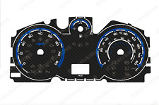 Vauxhall Astra H/Zafira B VXR OPC Carbon Dial Cards Gauges 8 Colours