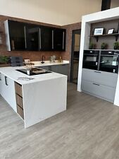 Ex-Display  Hacker Roma Pearl Grey Matte Kitchen - Quartz Worktop Included