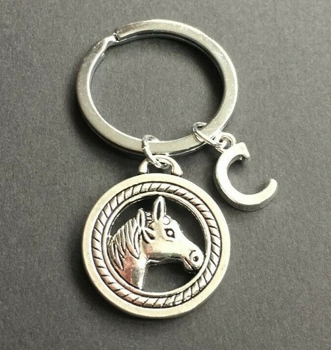 Horse keyring handmade - horse, keyring,