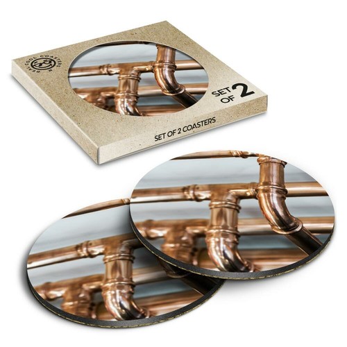 Boxed round coasters - boxed,
