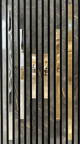 Acoustic slat wall - acoustic,