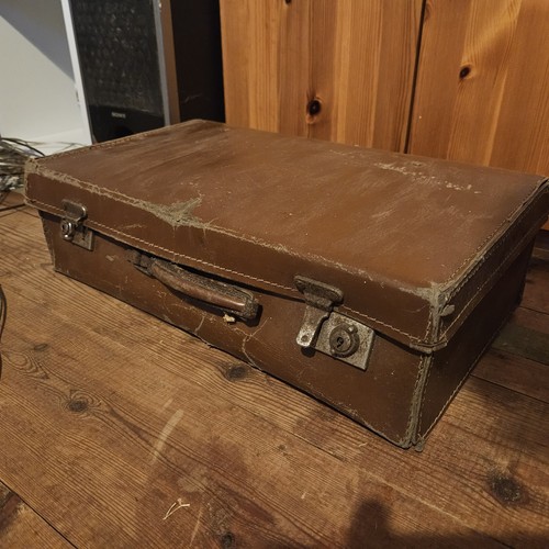 Vintage suitcase - vintage,