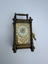 Vintage Brass Carriage Clock