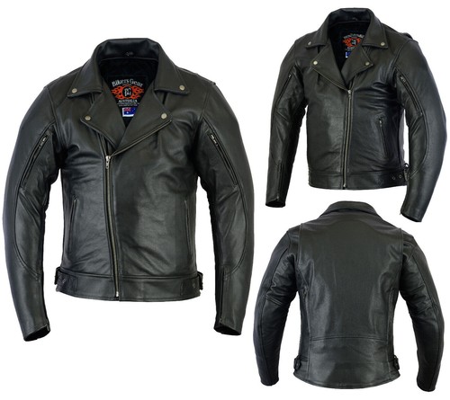 Mens motorbike brando cowhide - brando,