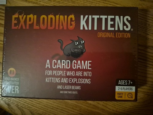 Exploding kittens game - kittens, new