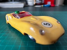 Vintage Scalextric C56 Lister Jaguar Yellow