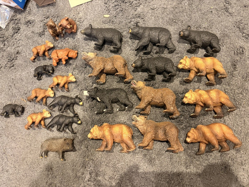 Schleich bear cub and wild - and,