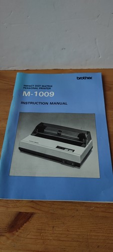 Vintage brother dot matrix - brother,