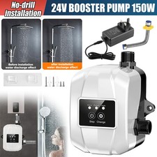36L/min Smart Shower Pump 2.2bar Automatic Water Pressure Booster Bathroom Pump