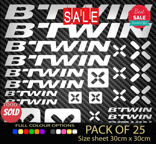 Btwin vinyl decal - decal, stickers