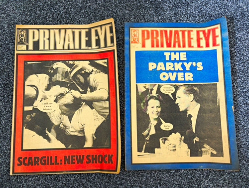 Private eye magazine - private, no