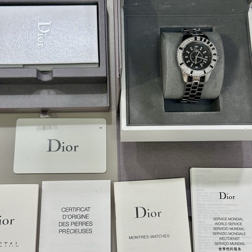 Dior christal 33mm steel - 33mm,