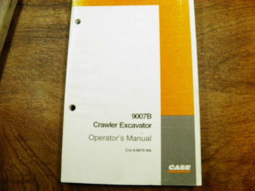 Case 9007b crawler - case,