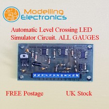 LCS LED Automatic Level Crossing LED Simulator Circuit. ALL GAUGES, N, OO, HO
