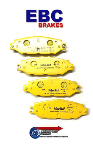 Ebc yellowstuff rear brake - rear,