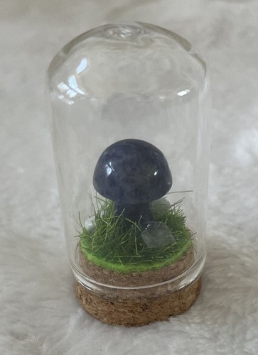 Mini crystal mushroom glass - mini,