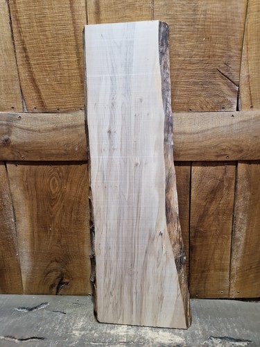 Live edge sycamore slab - live,