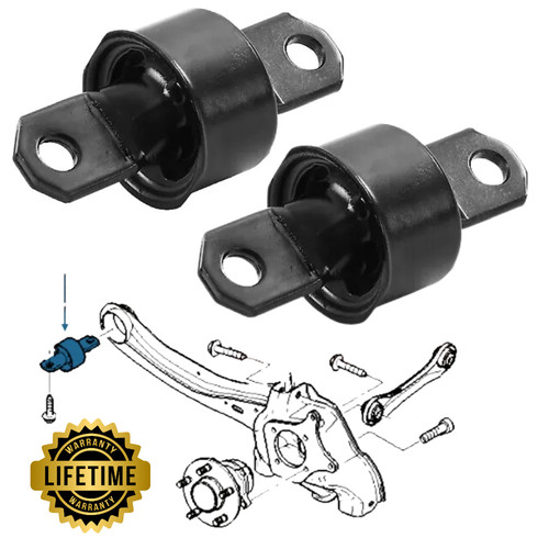 Rear trailing arm axle - rear,