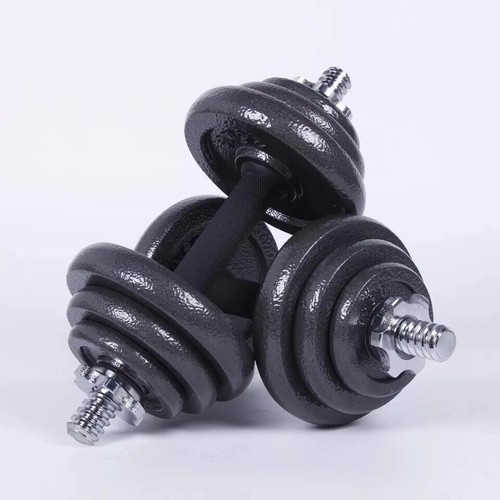 Cast iron adjustable dumbbells - iron,