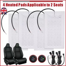 4 Pads Carbon Fiber Car Heated