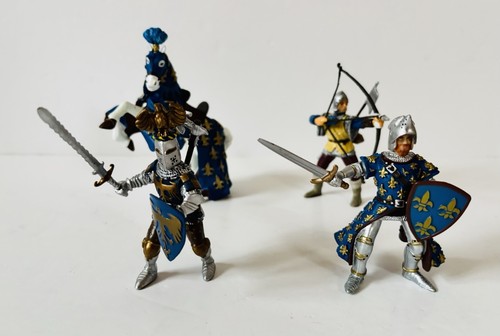 Papo blue knights and - knights,