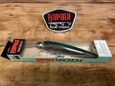 Vintage Rapala Magnum CDM-18 Color GM 7" Musky Shark 🦈 Striper Fishing Lure