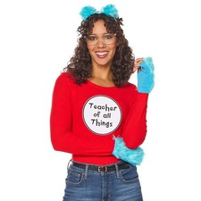 Dr Seuss Thing 1 Thing 2 Quik Change™ Adult Costume Kit | One Size