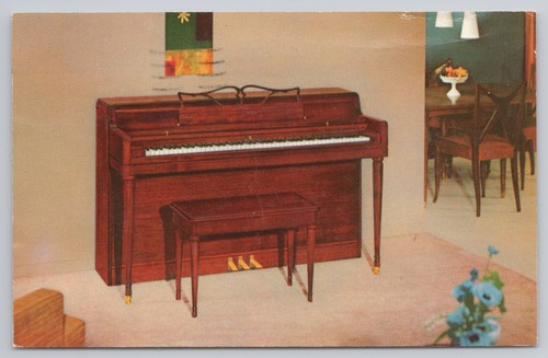 Postcard wurlitzer world - wurlitzer, world's