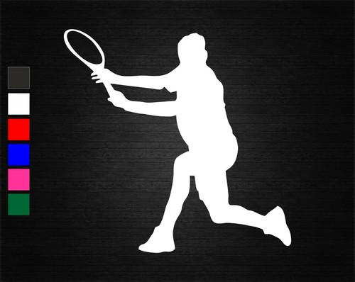 Tennis sport man vinyl decal - sport,
