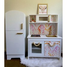 IKEA DUKTIG removable Decal self-adhesive sticker furniture watercolor pattern