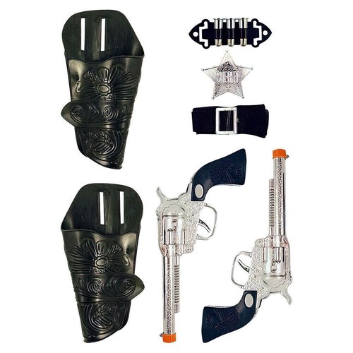 7pc cowboy sheriff twin - 7pc,
