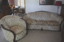 Antique VTG Carved Wood Art