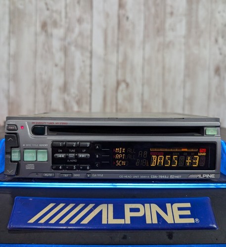 Tested alpine cda - cda-7841j, cd