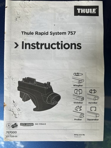 Thule rapid system 757 - system,
