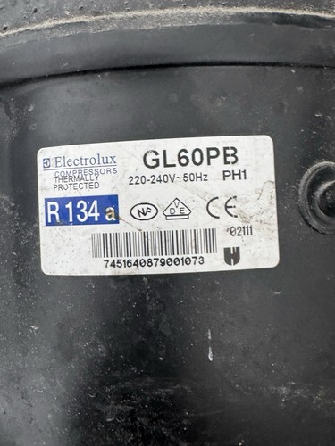 Electrolux gl60pb r134a - electrolux,