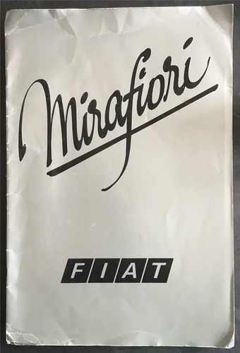 Fiat 131 mirafiori - fiat,