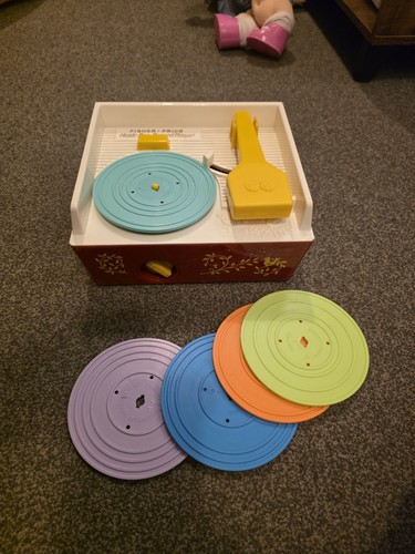 Retro style fisher - style,