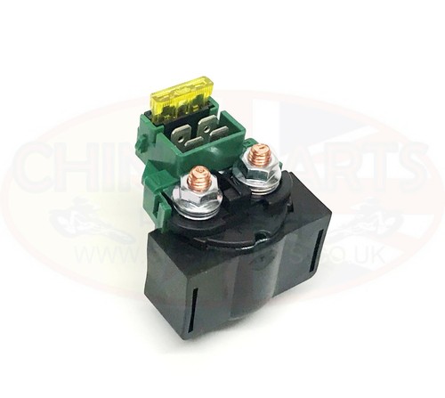 Starter motor solenoid relay - motor,